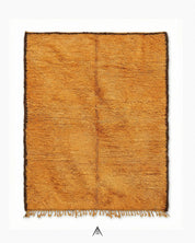 Antique Beni Ourain Rug 5.3x6.6 ft — 163x202 cm-Berber Handicraft