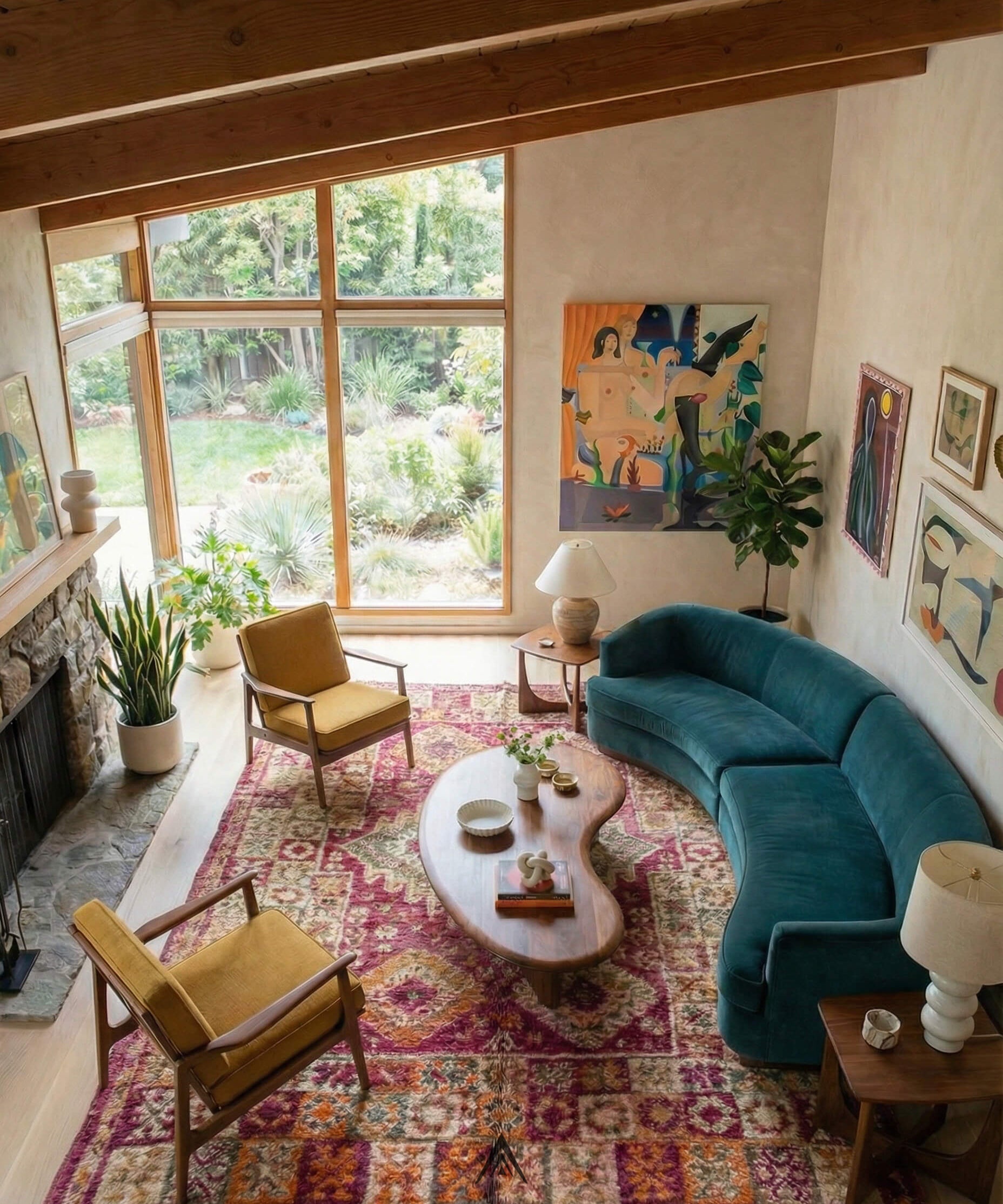 Antique Berber Area Rug 7.6x13.3 ft — 233x407 cm-Berber Handicraft