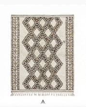 Antique Berber Rug 5.7x9 ft — 175x275 cm-Berber Handicraft