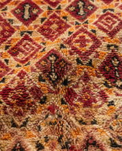 Antique Distressed Rug 6.7x9 ft — 205x280 cm-Berber Handicraft