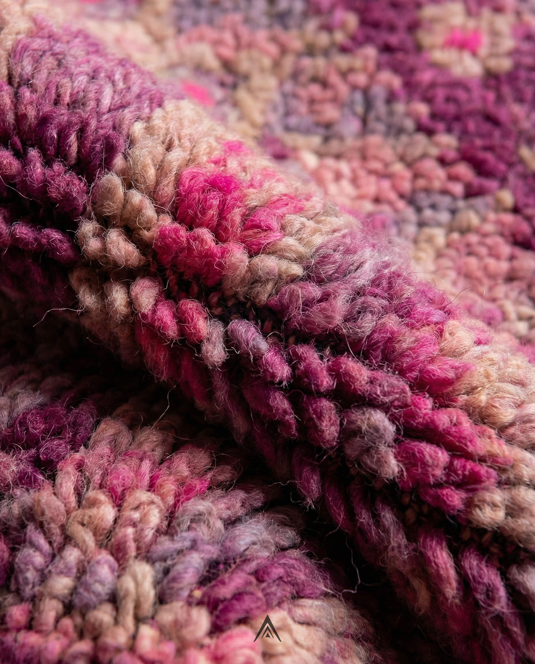 Antique Tribal Carpet 6.7x13.4 ft — 205x410 cm-Berber Handicraft