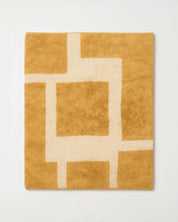 Area Wool Rug 3 X 5 Ft | 90 X 150 Cm / With Tassels / Short (0.4” / 1 cm)