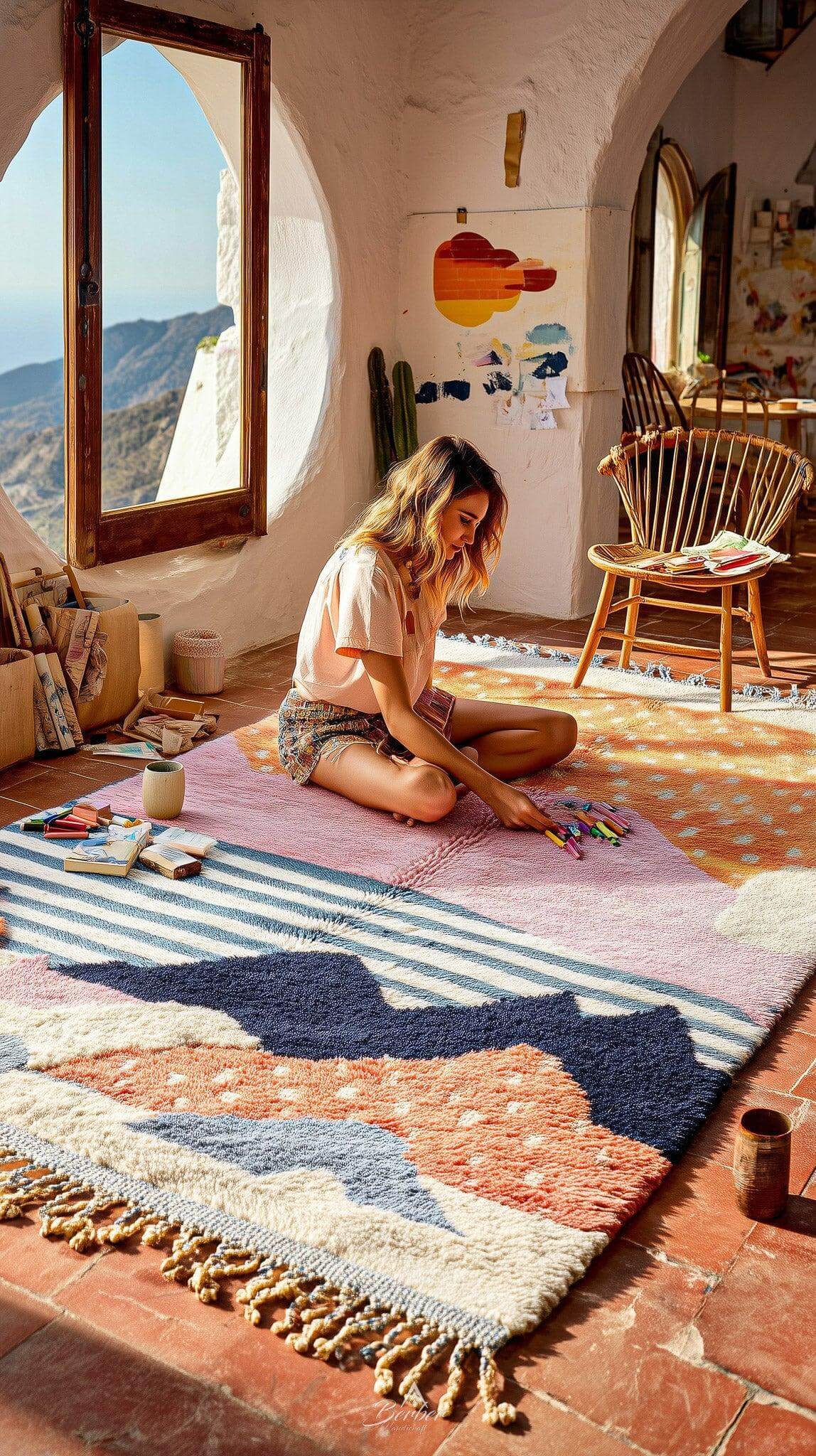 Area-rugs-collection-Berber Handicraft