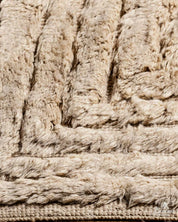 Art Deco Wool Rug 3 X 5 Ft | 90 X 150 Cm / With Tassels / Short (0.4” / 1 cm)