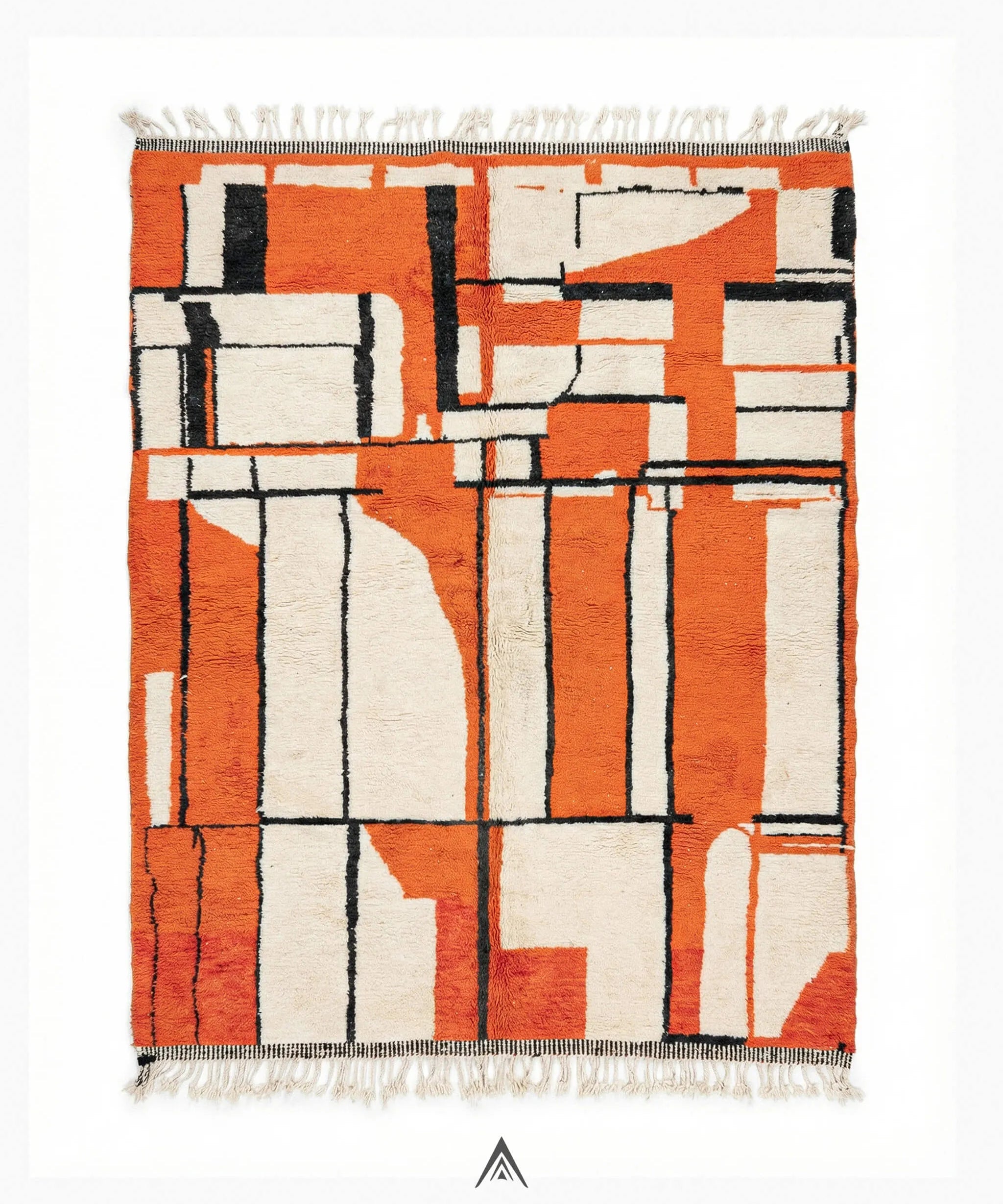 Artisan Berber Rug 8.5x11.5 ft - 260x350 cm-Berber Handicraft