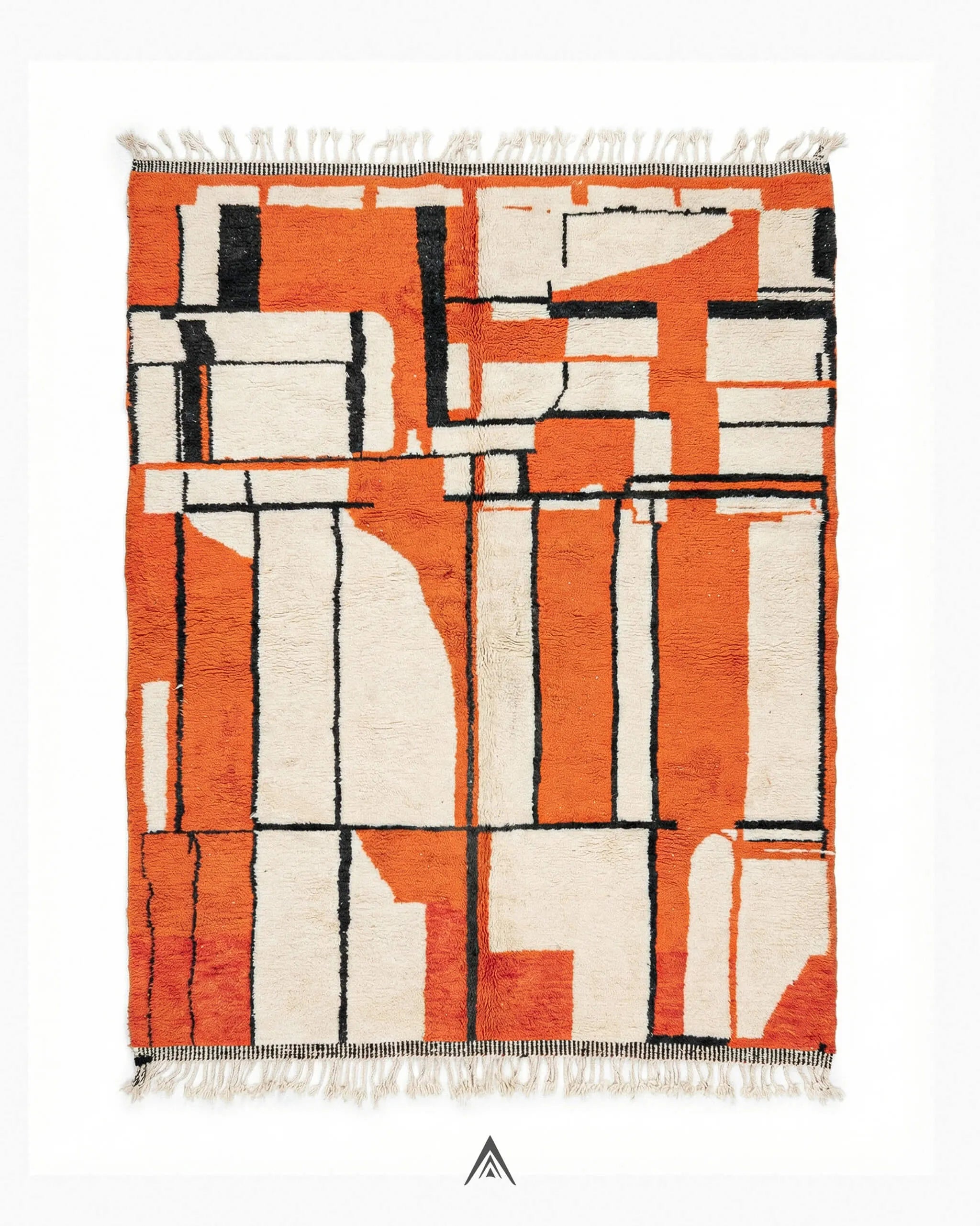 Artisan Berber Rug 8.5x11.5 ft - 260x350 cm-Berber Handicraft