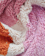 Artistic Berber Rug 3 X 5 Ft | 90 X 150 Cm / With Tassels / Short (0.4” / 1 cm)