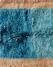 Beige Moroccan Rug 3 X 5 Ft | 90 X 150 Cm / With Tassels / Short (0.4” / 1 cm)