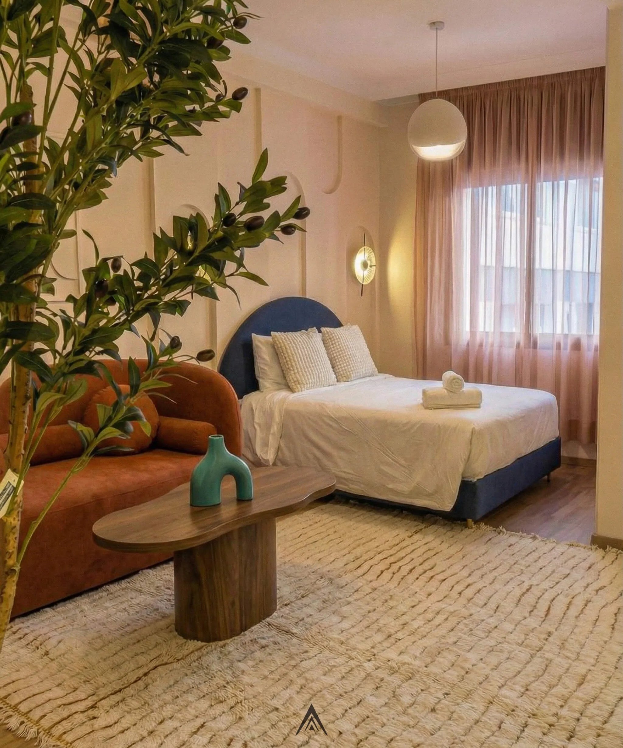 Beni Mrirt Rug 5.8x8 ft - 177x245 cm-Berber Handicraft