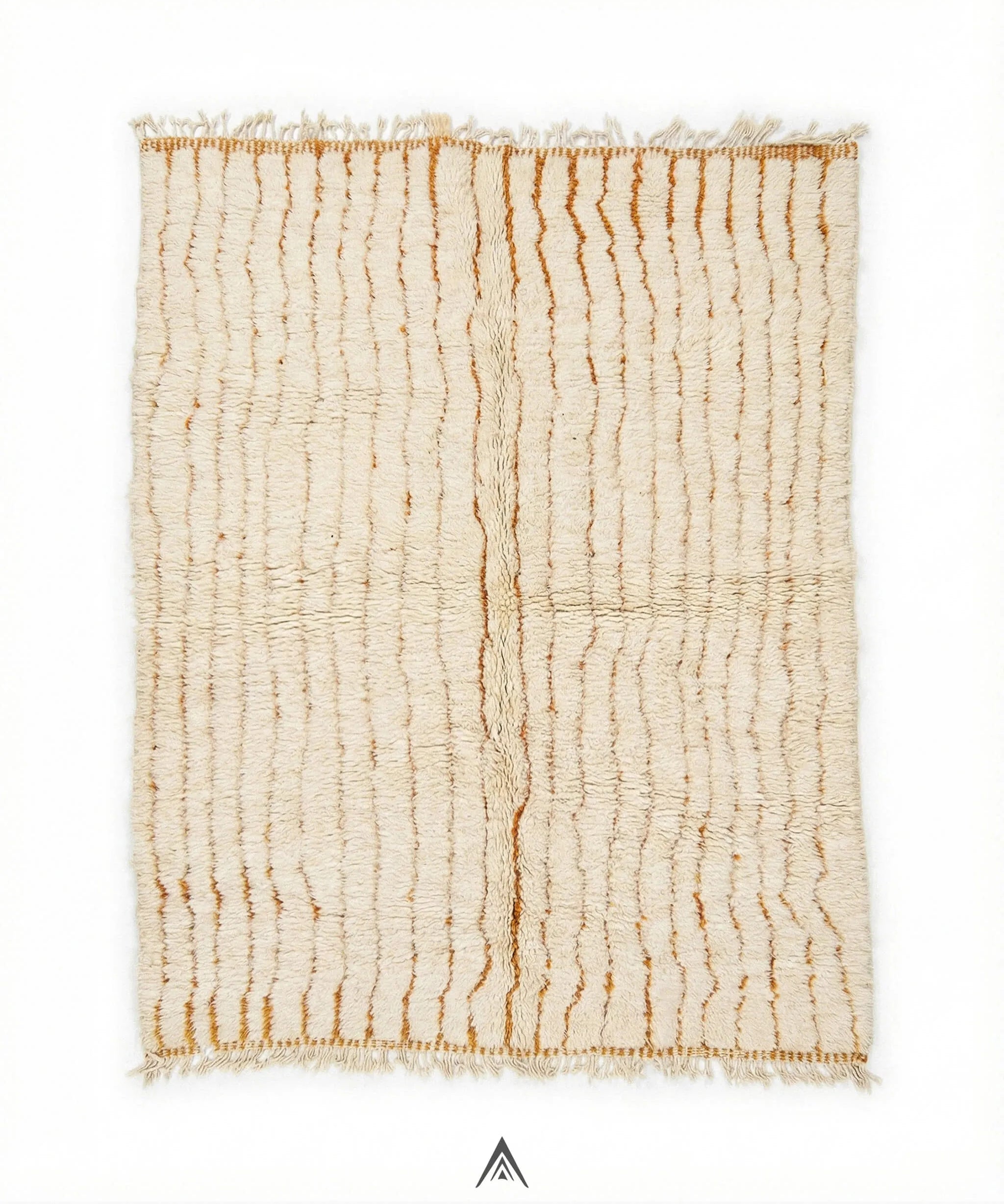 Beni Mrirt Rug 5.8x8 ft - 177x245 cm-Berber Handicraft