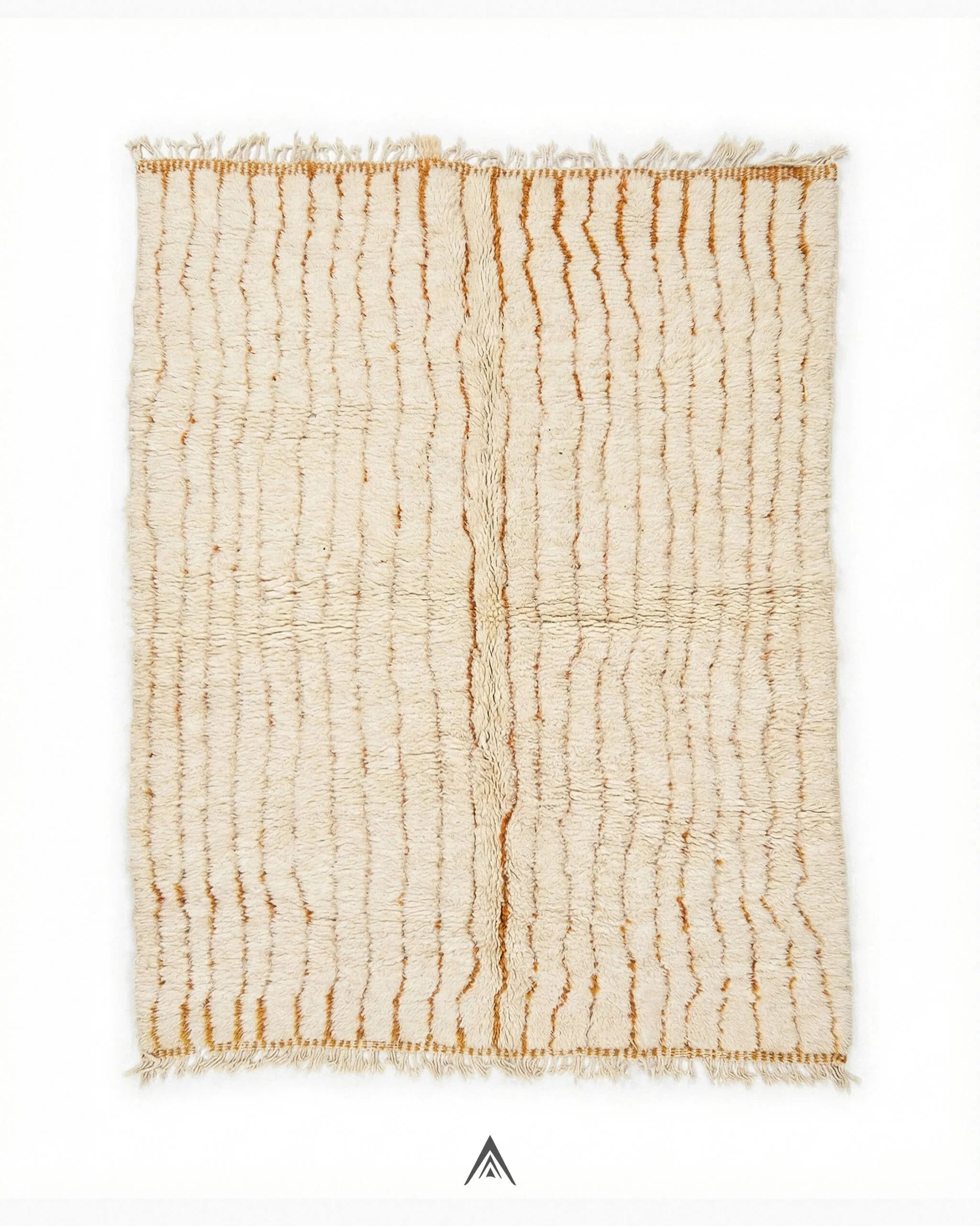 Beni Mrirt Rug 5.8x8 ft - 177x245 cm-Berber Handicraft