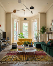 Beni Ourain Style Rug 7x9.5 ft - 214x290 cm-Berber Handicraft