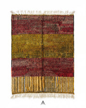 Beni Ourain Style Rug 7x9.5 ft - 214x290 cm-Berber Handicraft