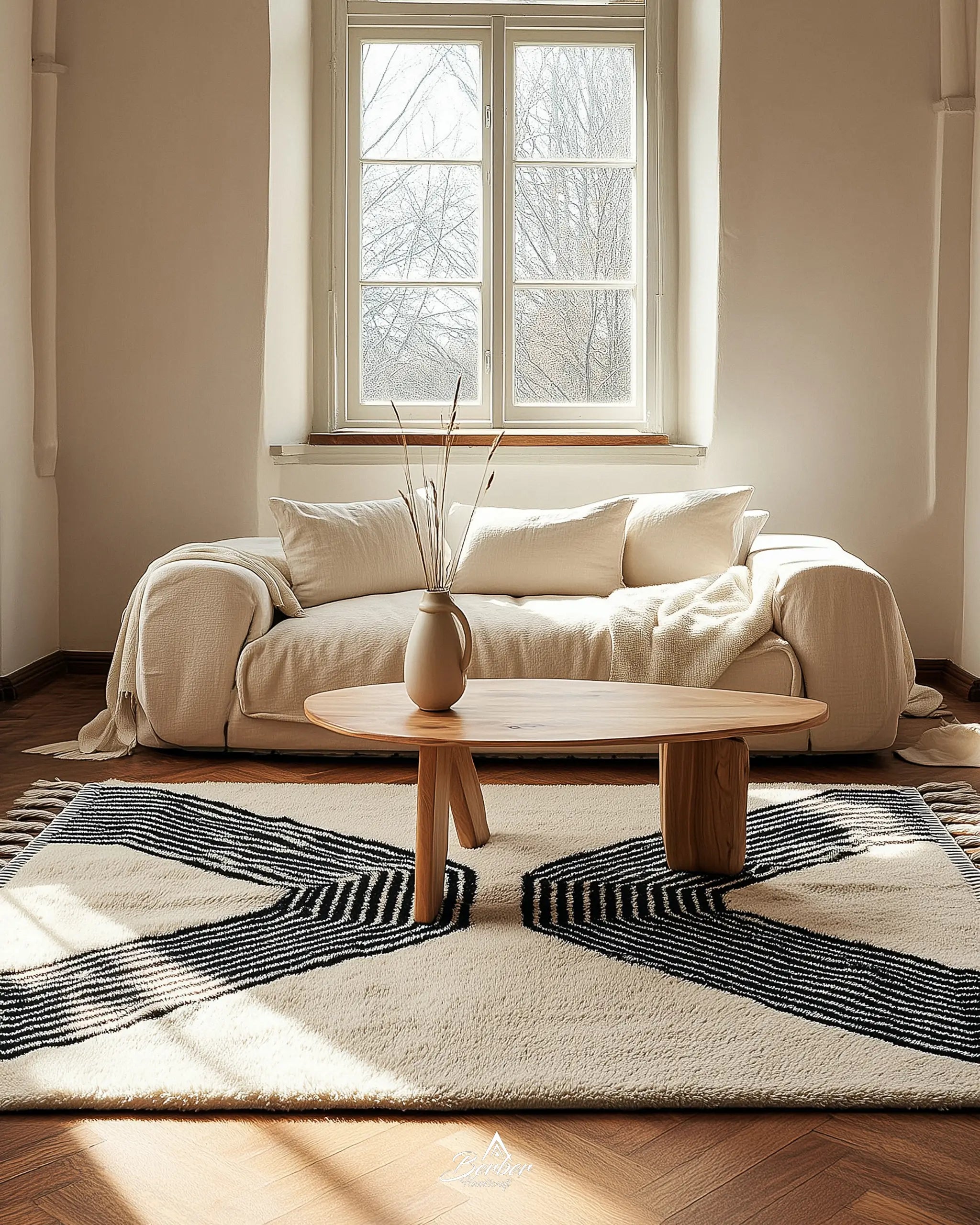 Beni Ourain Wool Rug