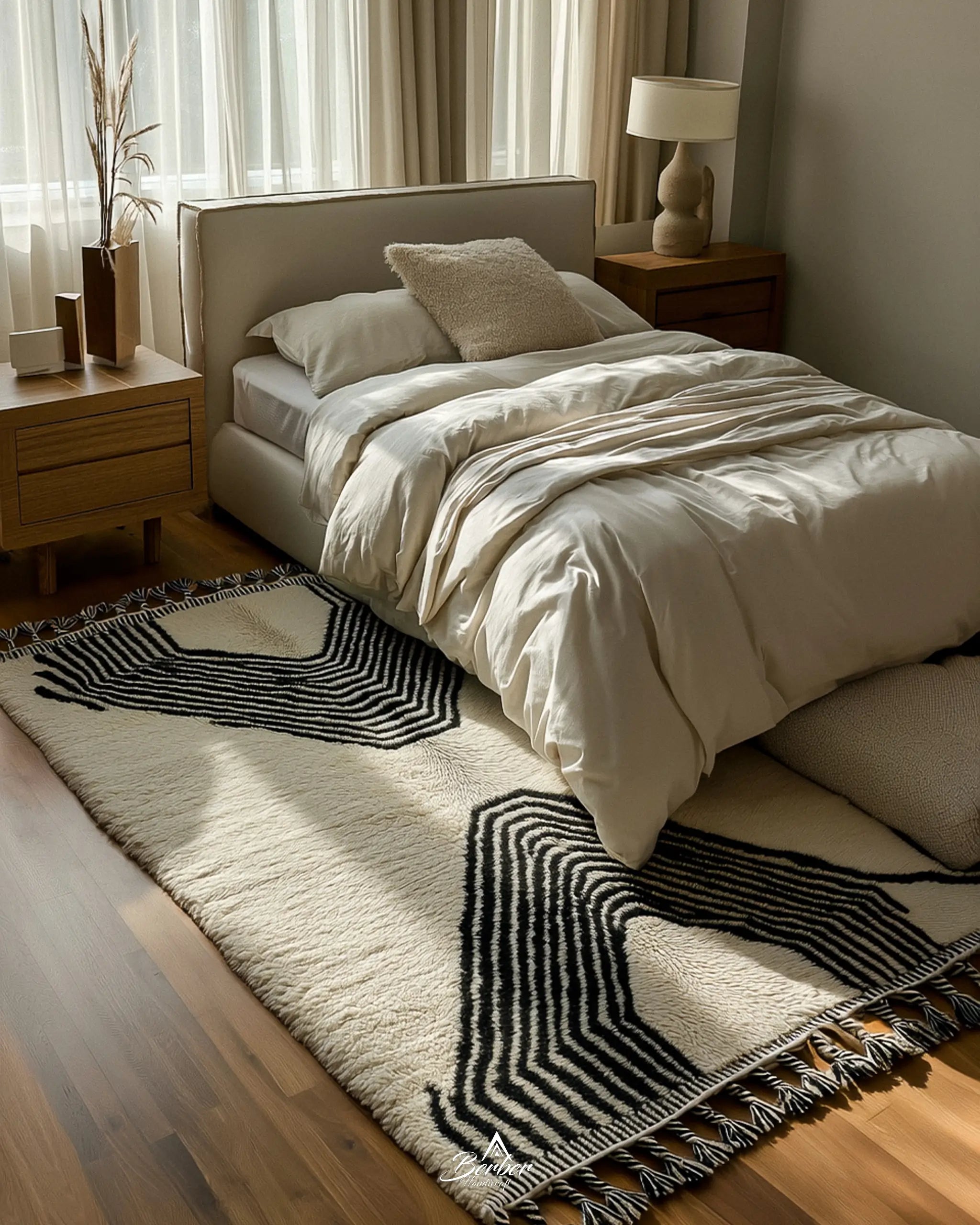 Beni Ourain Wool Rug