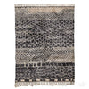 Black Beni Rug - Berber Handicraft