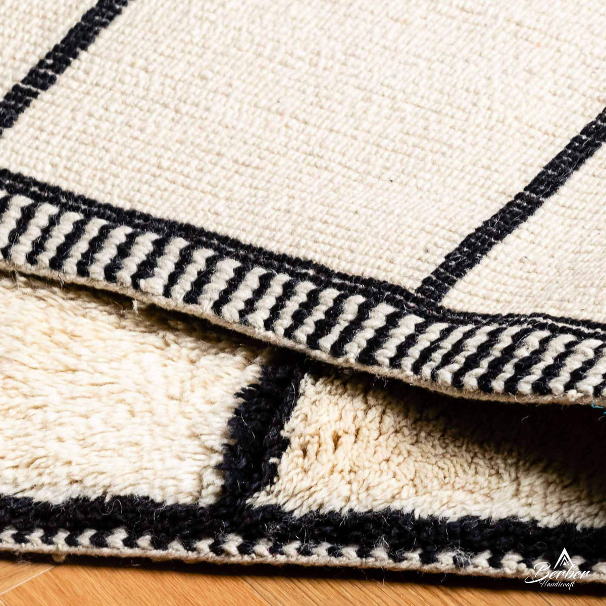 Striped Berber Rug - Berber Handicraft