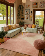 Decorative Beni Rug 3 X 5 Ft | 90 X 150 Cm / With Tassels / Short (0.4” / 1 cm)