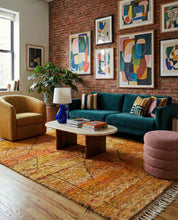 Berber Area Rug 5.3x7.2 ft - 162x220 cm-Berber Handicraft