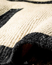 Berber Decorative Rug 3 X 5 Ft | 90 X 150 Cm / With Tassels / Short (0.4” / 1 cm)