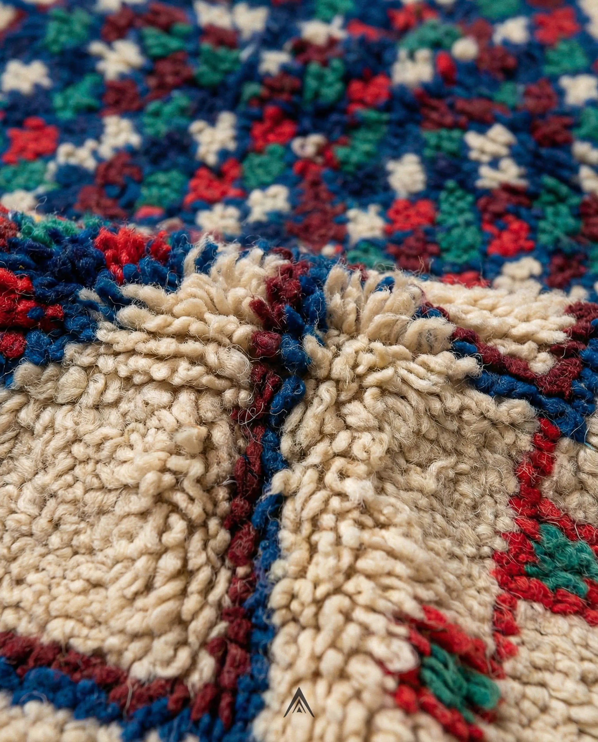 Berber Plush Rug 6.5x9.4 ft - 200x288 cm-Berber Handicraft