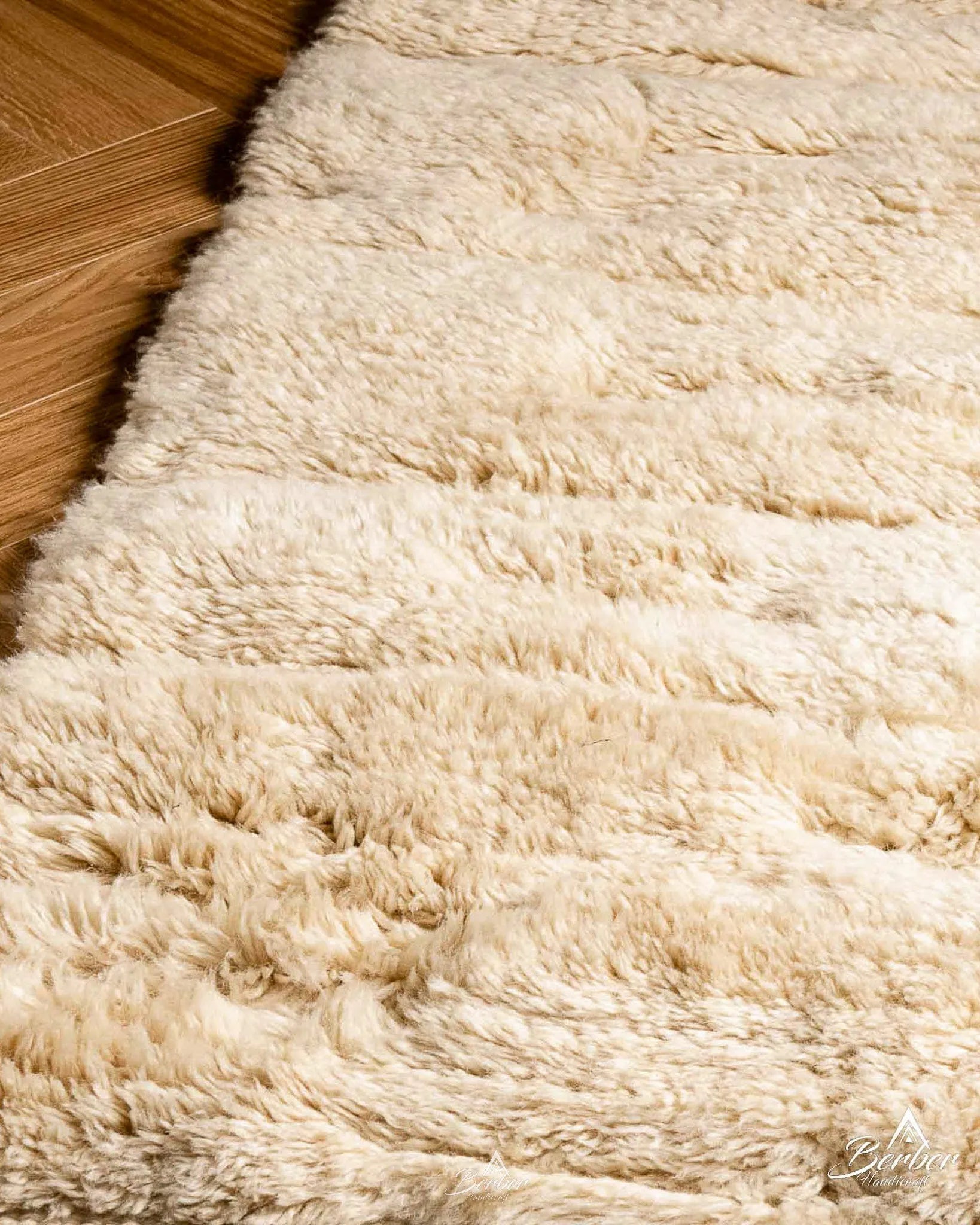Berber Rug Runner 2 X 6 Ft | 60 X 180 Cm / With Tassels / Short (0.4” / 1 cm)