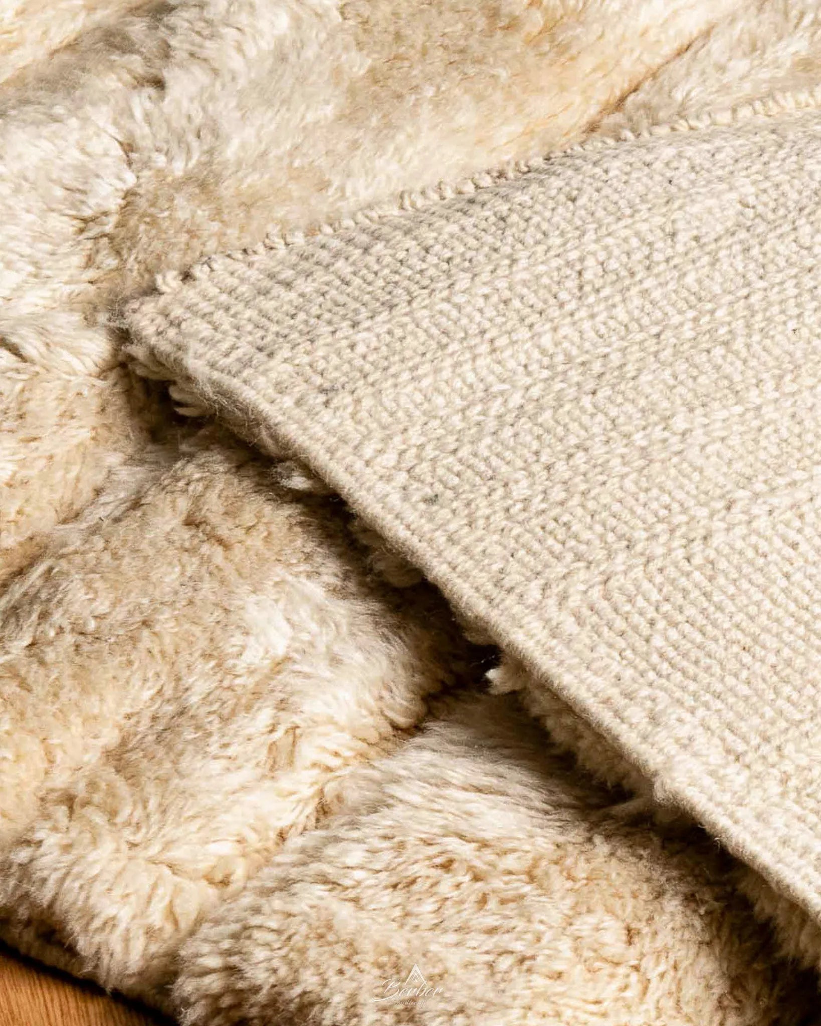 Berber Rug Runner 2 X 6 Ft | 60 X 180 Cm / With Tassels / Short (0.4” / 1 cm)