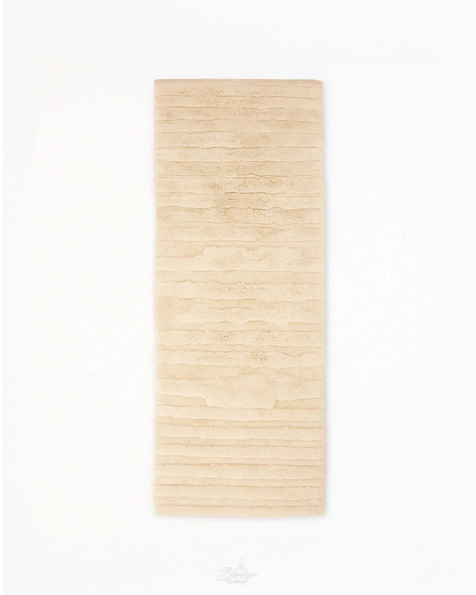 Berber Rug Runner 2 X 6 Ft | 60 X 180 Cm / With Tassels / Short (0.4” / 1 cm)