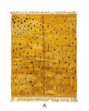 Berber Shag Rug 8.2x11 ft - 250x335 cm-Berber Handicraft