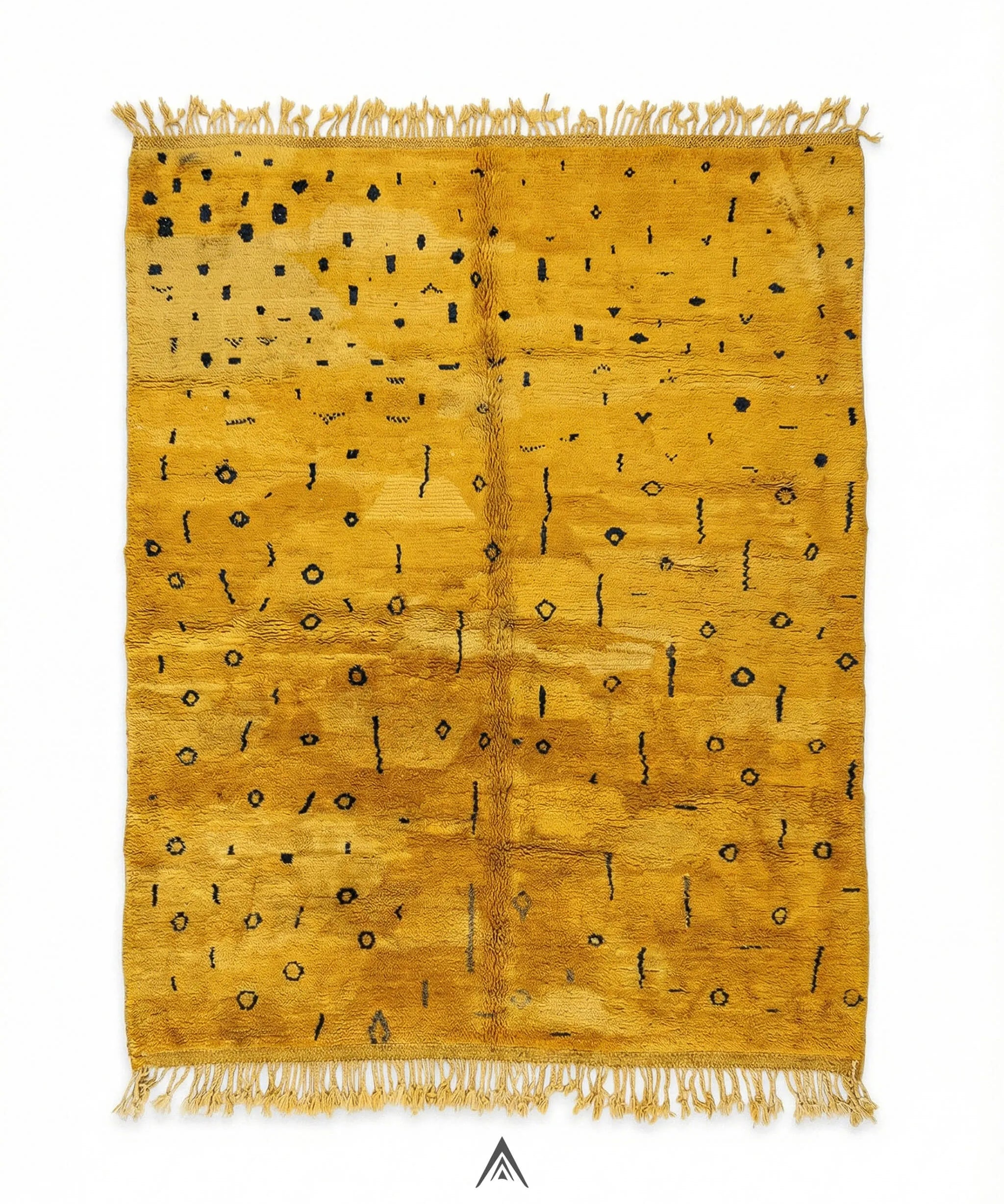 Berber Shag Rug 8.2x11 ft - 250x335 cm-Berber Handicraft