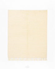 Berber Wool Rug 3 X 5 Ft | 90 X 150 Cm / With Tassels / Short (0.4” / 1 cm)