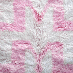 Pink Boho Berber Rug - Berber Handicraft