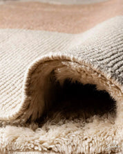 Biophilic Rug 3 X 5 Ft | 90 X 150 Cm / With Tassels / Short (0.4” / 1 cm)