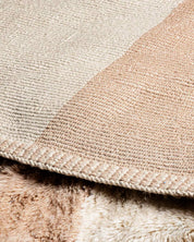 Biophilic Rug 3 X 5 Ft | 90 X 150 Cm / With Tassels / Short (0.4” / 1 cm)