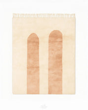 Biophilic Rug 3 X 5 Ft | 90 X 150 Cm / With Tassels / Short (0.4” / 1 cm)