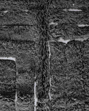 Black Beni Ourain Carpet 3 X 5 Ft | 90 X 150 Cm / With Tassels / Short (0.4” / 1 cm)