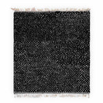 Black Dotted Rug - Berber Handicraft