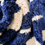 Blue Handwoven Rug - Berber Handicraft