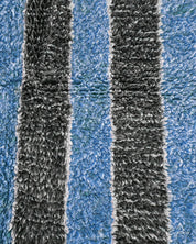 Blue Woven Rug-Berber Handicraft
