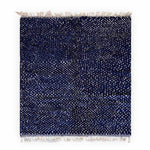 Blue Dotted Berber Rug - Berber Handicraft