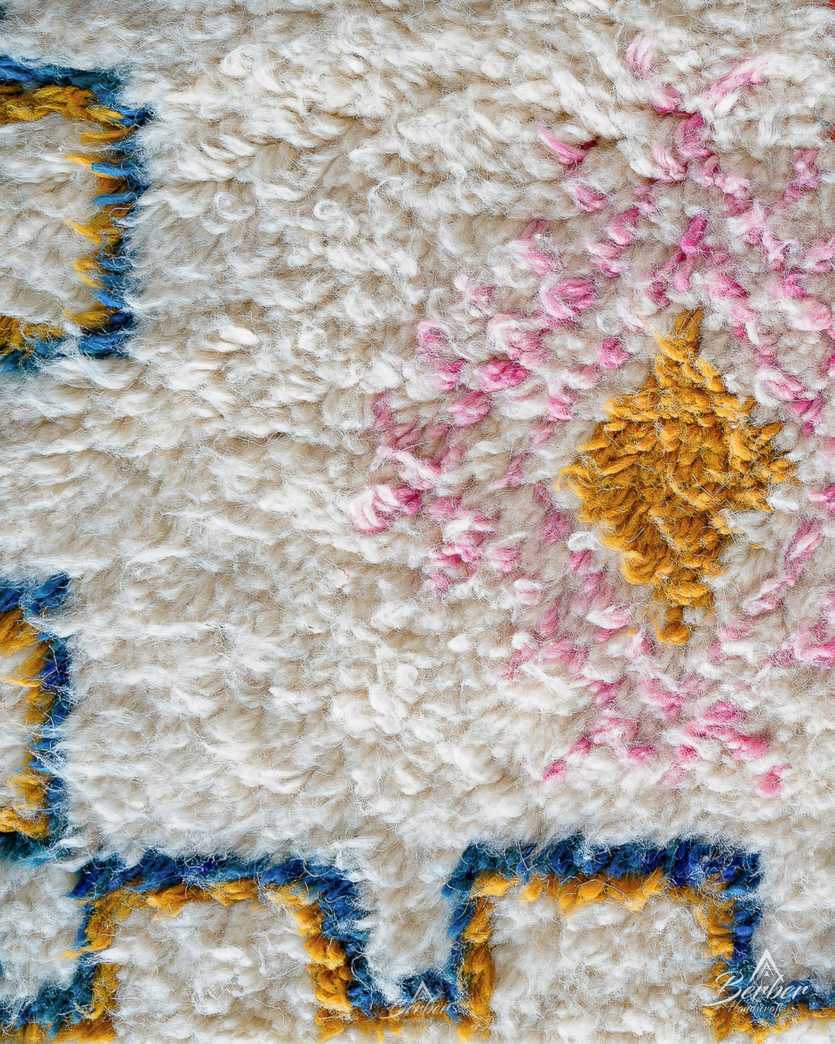 Bohemian Azilal Rug 3 X 5 Ft | 90 X 150 Cm / With Tassels / Short (0.4” / 1 cm)