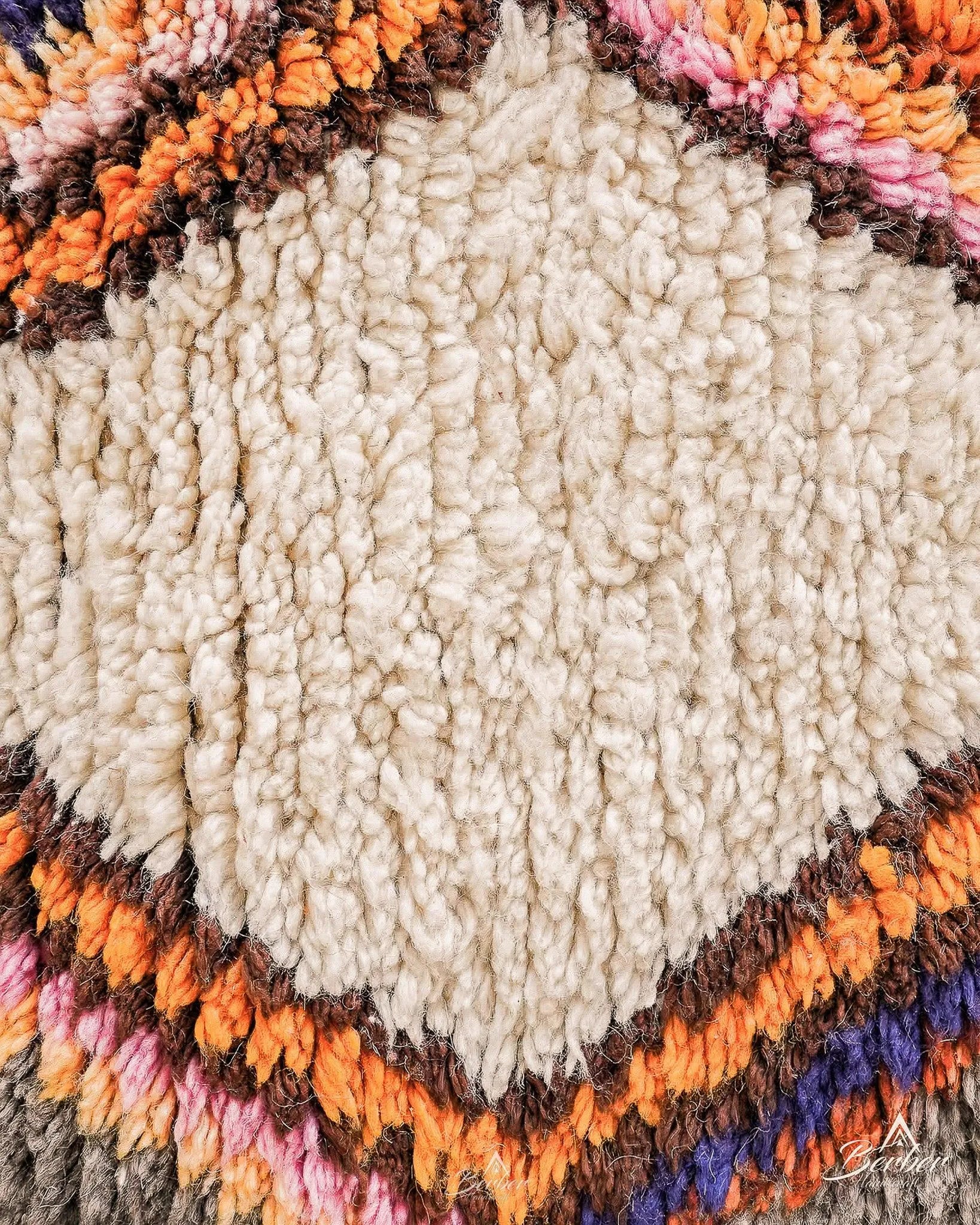 Bohemian Runner 2 X 6 Ft | 60 X 180 Cm / With Tassels / Short (0.4” / 1 cm)