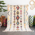 Bohemian Wool Rug - Berber Handicraft