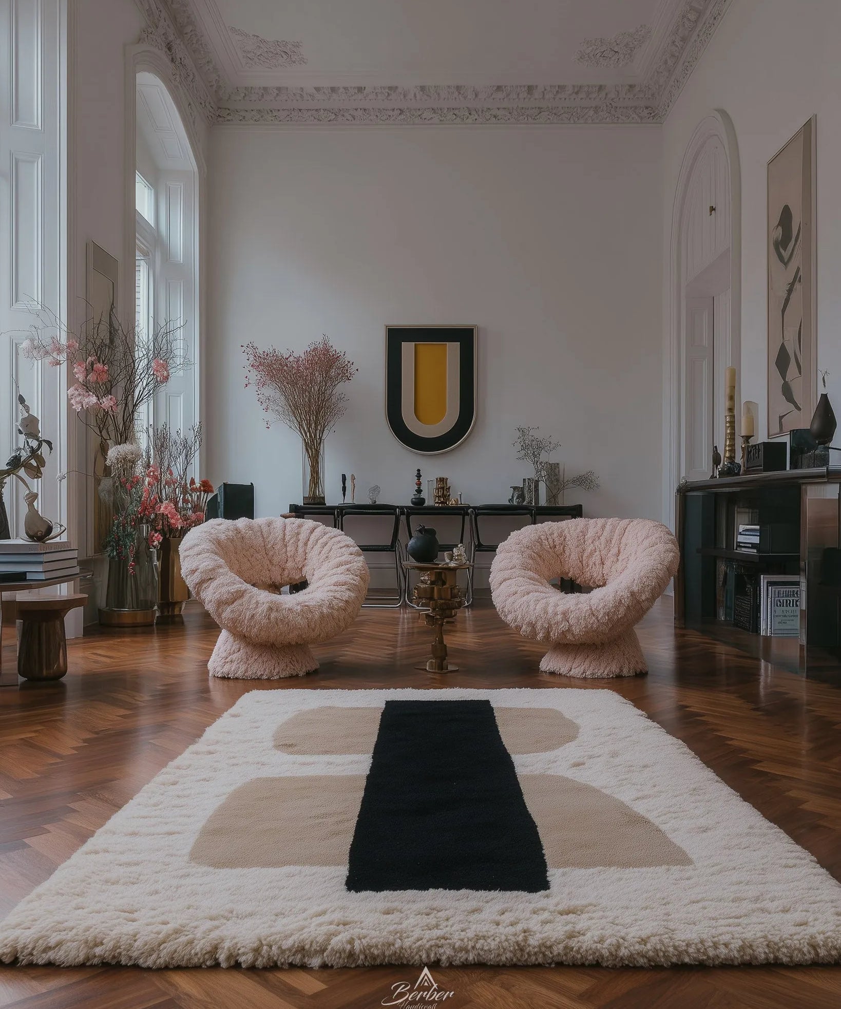Boho Berber Rug-Berber Handicraft