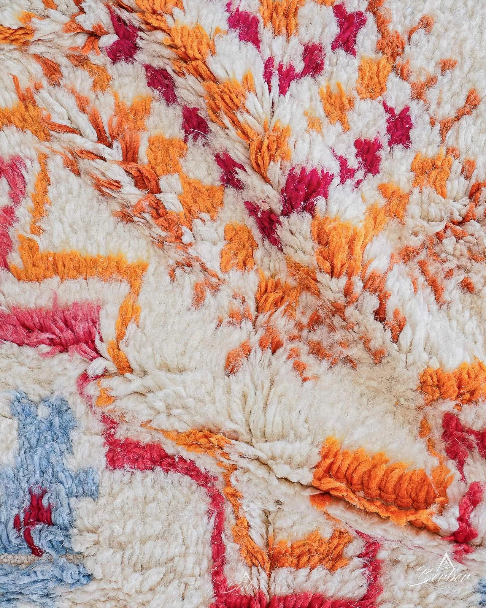 Boho Runner 2 X 6 Ft | 60 X 180 Cm / With Tassels / Short (0.4” / 1 cm)