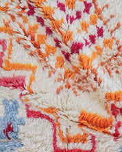 Boho Runner 2 X 6 Ft | 60 X 180 Cm / With Tassels / Short (0.4” / 1 cm)