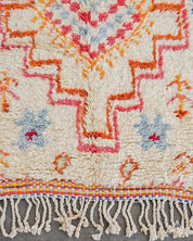 Boho Runner 2 X 6 Ft | 60 X 180 Cm / With Tassels / Short (0.4” / 1 cm)