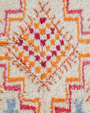 Boho Runner 2 X 6 Ft | 60 X 180 Cm / With Tassels / Short (0.4” / 1 cm)