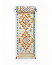 Boho Runner 2 X 6 Ft | 60 X 180 Cm / With Tassels / Short (0.4” / 1 cm)