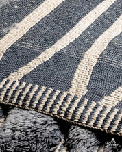 Bold Beni Ourain Rug 3 X 5 Ft | 90 X 150 Cm / With Tassels / Short (0.4” / 1 cm)